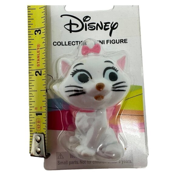 Disney Collectible Mini Figure Marie Aristocats Figurine Cake Topper Toy Gift - Picture 4 of 5